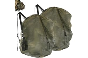 MOPHOEXII Decoy Bag for Duck Goose Turkey Waterfowl Hunting,Mesh Decoy Bag with Adjustable Straps,Duck Hunting Accessories