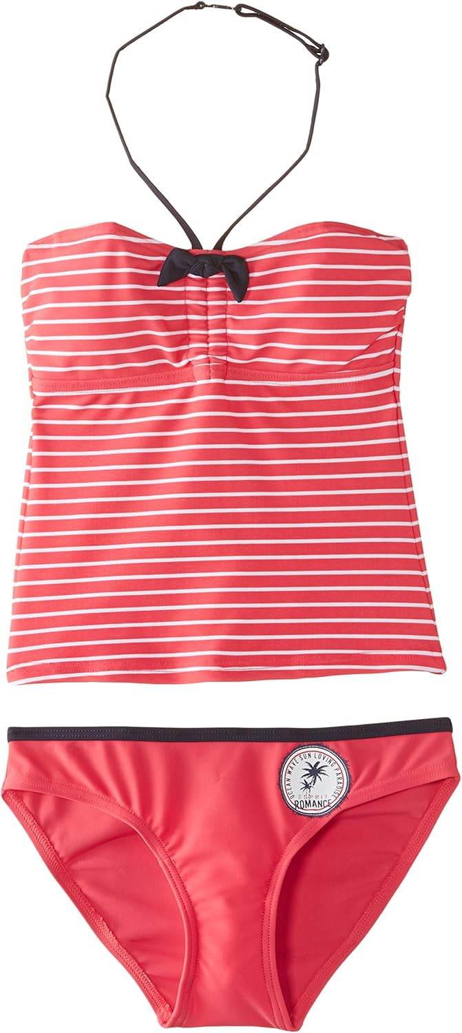 ESPRIT KIDS ESPRIT KIDS Mädchen Venice Beach Tankini, Rot (Dragon Fruit
