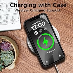 COFFKER for iPhone 12 Pro Max Case, [2X Camera