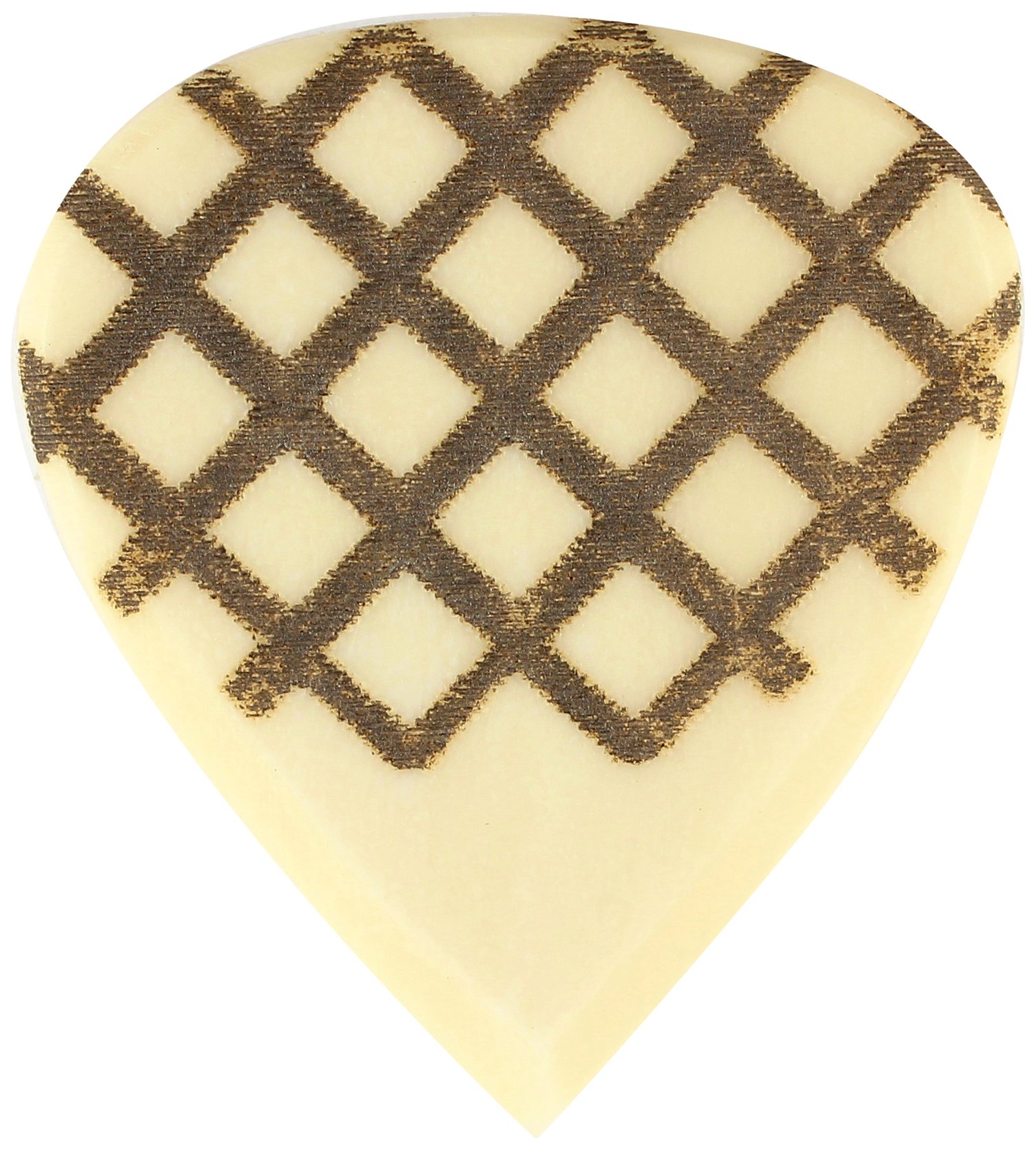 Grip Tones Mini GRPM-BUB-1 - Buffalo Bone - Individual Plectrum, White, 2.2 mm*27.0 mm*23.0 mm