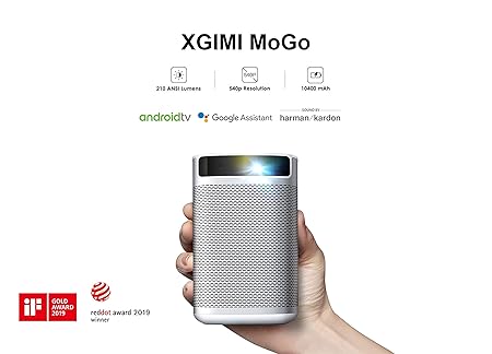 XGIMI MoGo, 210 ANSI Lumens Smart Mini Projector