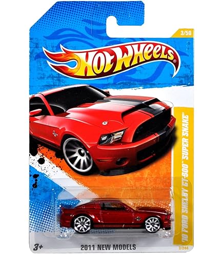 ④ホットウィールFord Mustang ShelbyGT500Code Red Amazon.com: Hot Wheels 2020 Ford Mustang Shelby GT500, [red