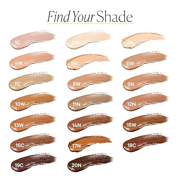 WELL PEOPLE BIO CORRECT CONCEALER, FULL-COVERAGE, NOURISHING LIQUID CONCEALER FOR CONCEALING & CORRECTING, HYDRATING FORMULA, VEGAN & CRUELTY-FREE, 1C