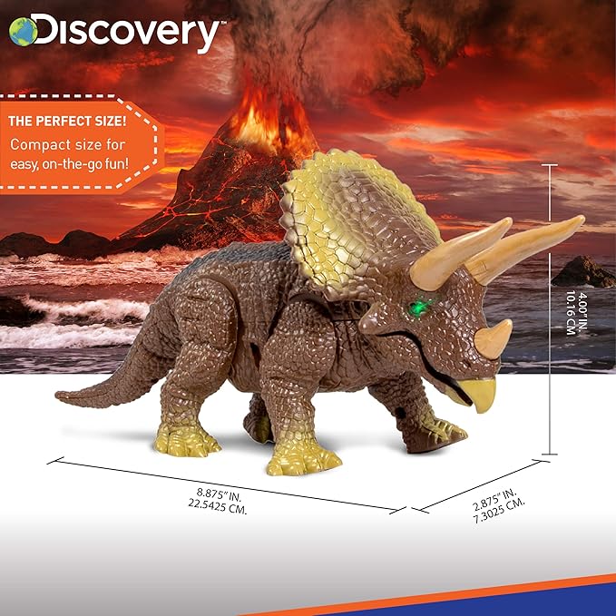 discovery triceratops toy