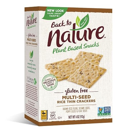 Back To Nature Multiseed Gluten Free Crackers (819898010011)