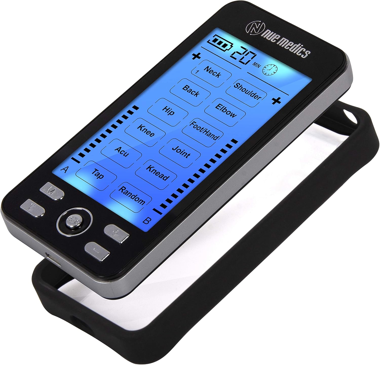 Tens Unit Machine Pulse Massager 24 Massage Modes [Lifetime Warranty] Rechargeable Muscle Stimulator Device with 10 Pads for Pain Relief, Body Building Neck Back Pain Relief: Health & Personal Care