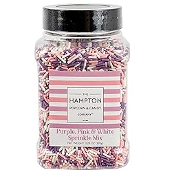 Pink, Purple & White Sprinkles Jimmies 11.28