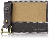 Timberland Men's Canvas & Leather Billfold Gift