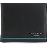 Ted Baker Dooree Black Leather Bi-fold Wallet With Coin Pocket