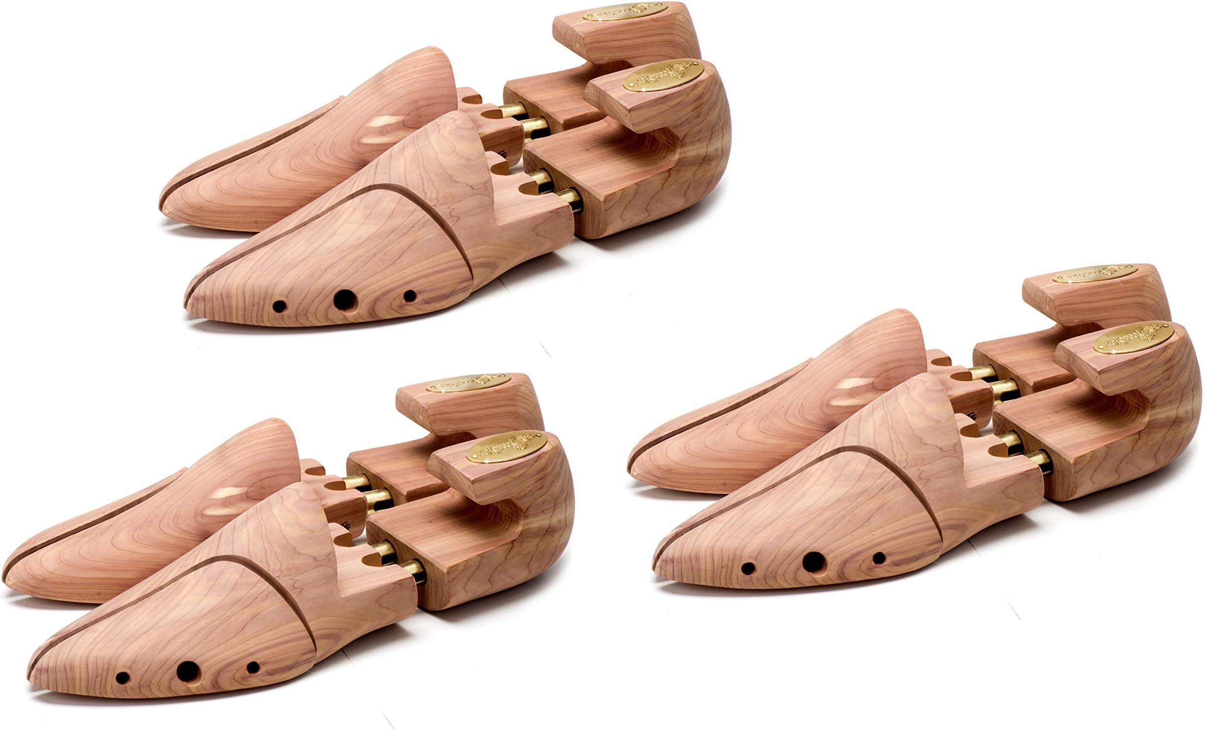 Clearance Stock: Special Price - 3 pairs of B selection - Seeadler® Premium Shoe Trees - Original St. John Edition For Men’s Shoes - From Germany's Shoe Tree Specialist