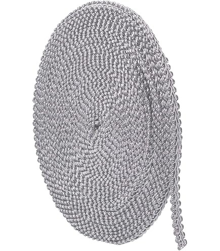 3/8 Inch Gimp Braid Trim Ribbon For Crafting 50 Yards For