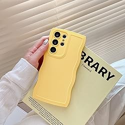 UEEBAI Wave Frame Silicon Case for Samsung Galaxy