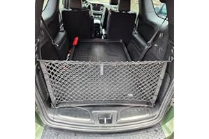 TN TRUNKNETS INC Envelope Style Trunk Mesh Cargo Net For Dodge Durango SXT GT SRT 1998- 2025 - Car Accessories - Premium Trunk Organizers and Storage - Cargo Net for SUV - Vehicle Carrier Organizer for Dodge Durango