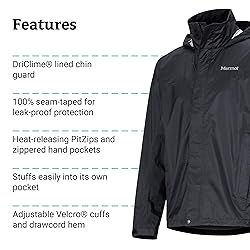 MARMOT Men's PreCip Eco Lightweight & Waterproof