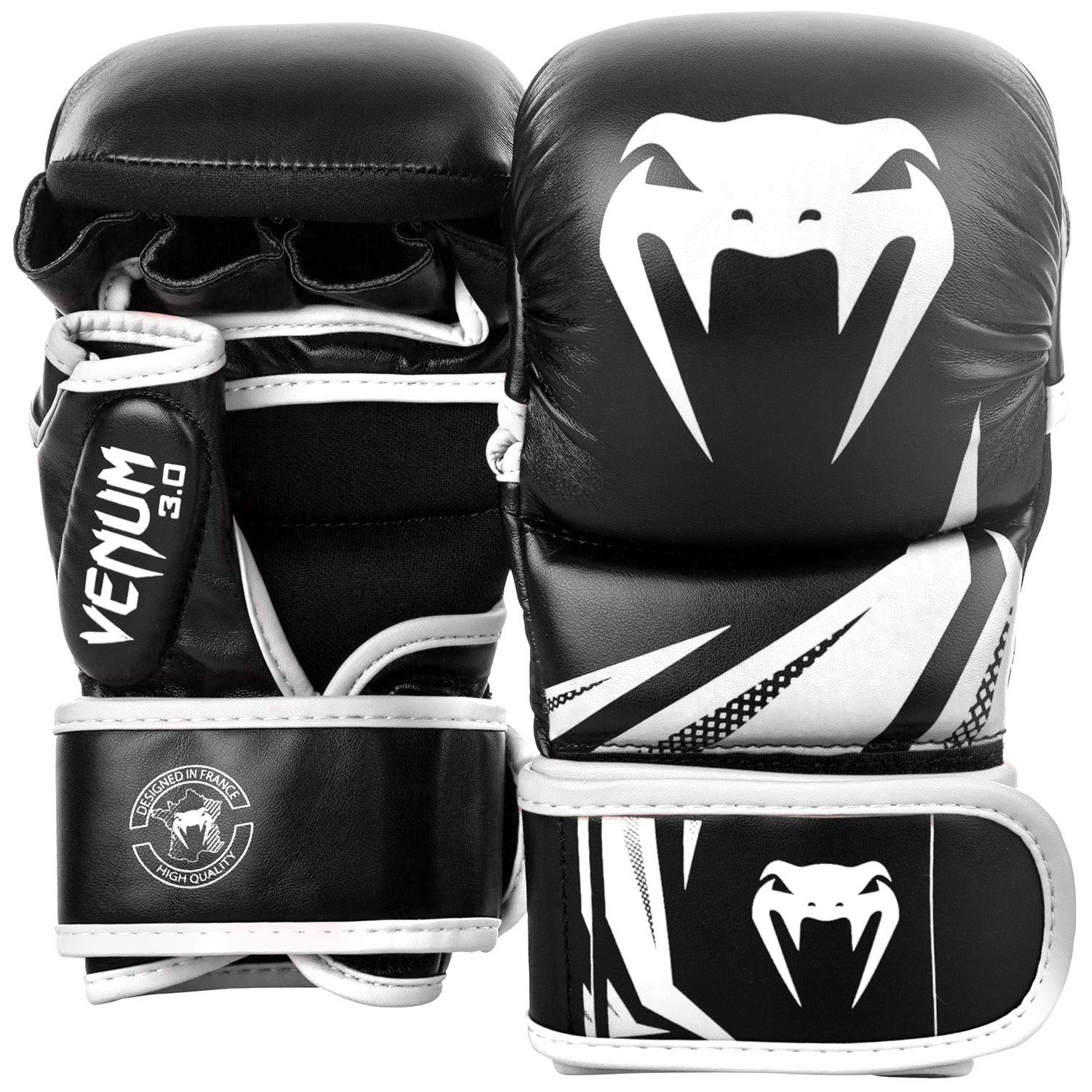 Venum Challenger 3.0 Sparring Gloves - Black/White - S Image