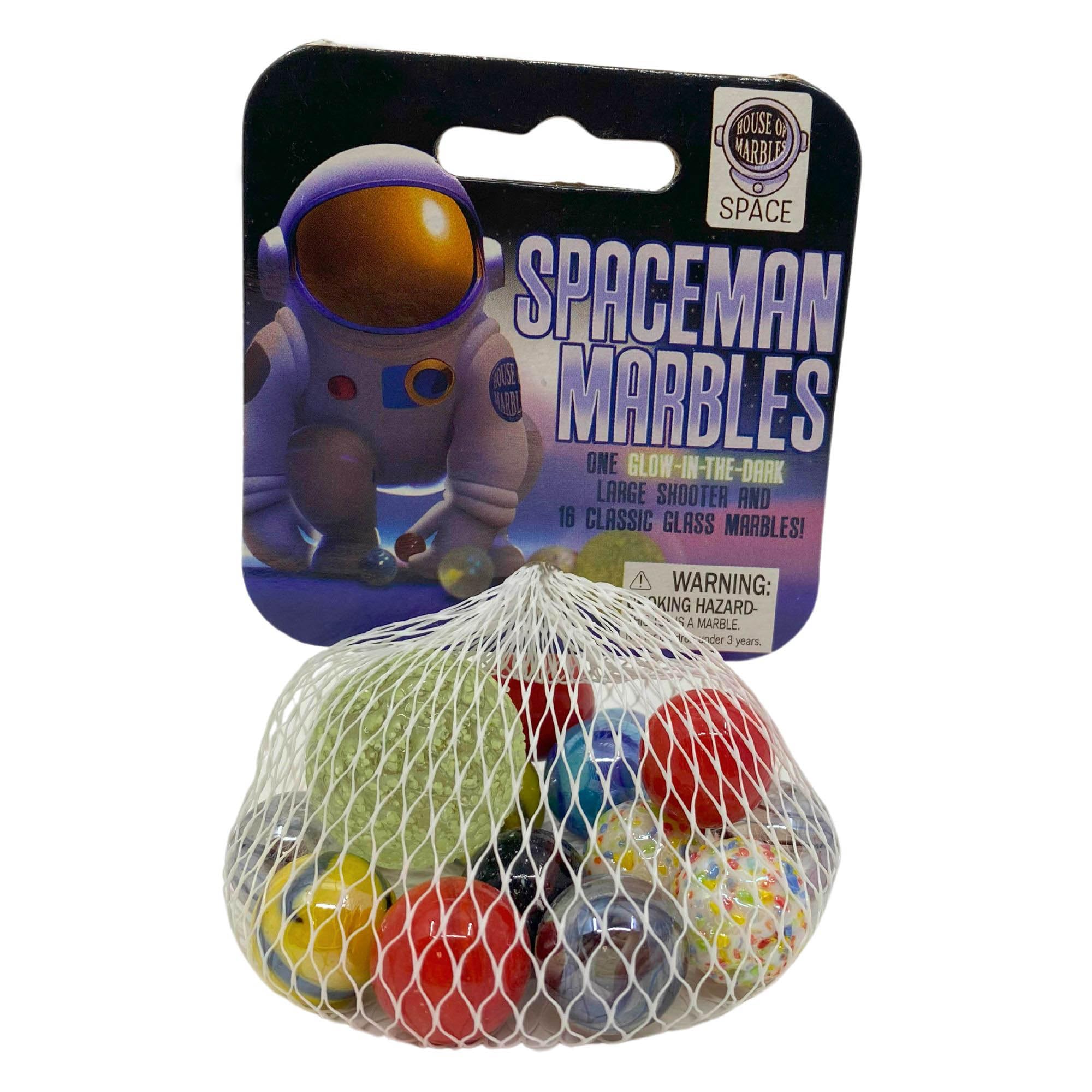 House of Marbles Spaceman Net Bag of Marbles