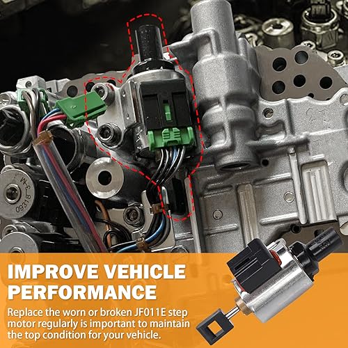 RE0F10E JF011E Transmission Motor CVT Transmission Step Motor For Nissan Altima &amp; Rogue 2.5L - RE0F10E JF011E Models SINOELECT CVT Stepper Motor F1CJA