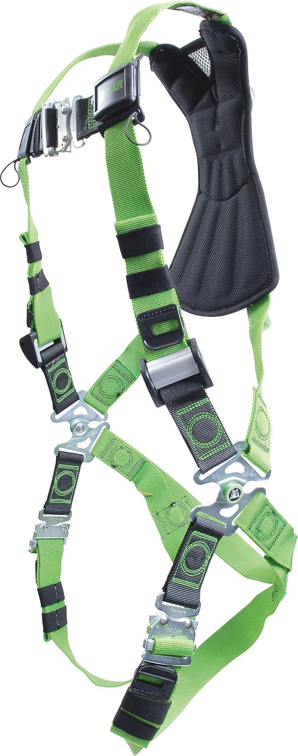 Large/XL Universal Size Green Miller RDFQC/UGN Revolution Harness with DuraFlex bing and