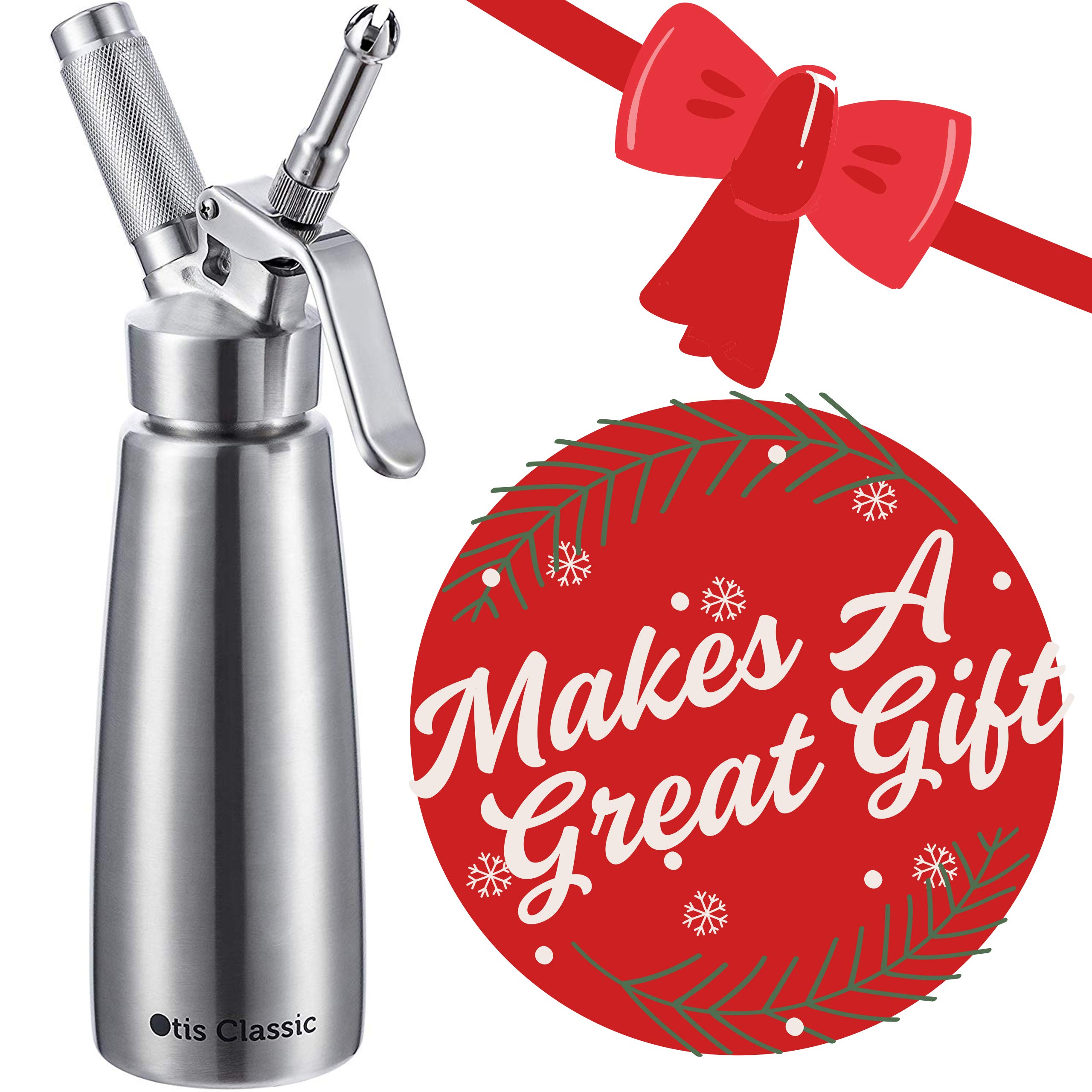 Whipped Cream Dispenser Stainless Steel Professional Whipped Cream