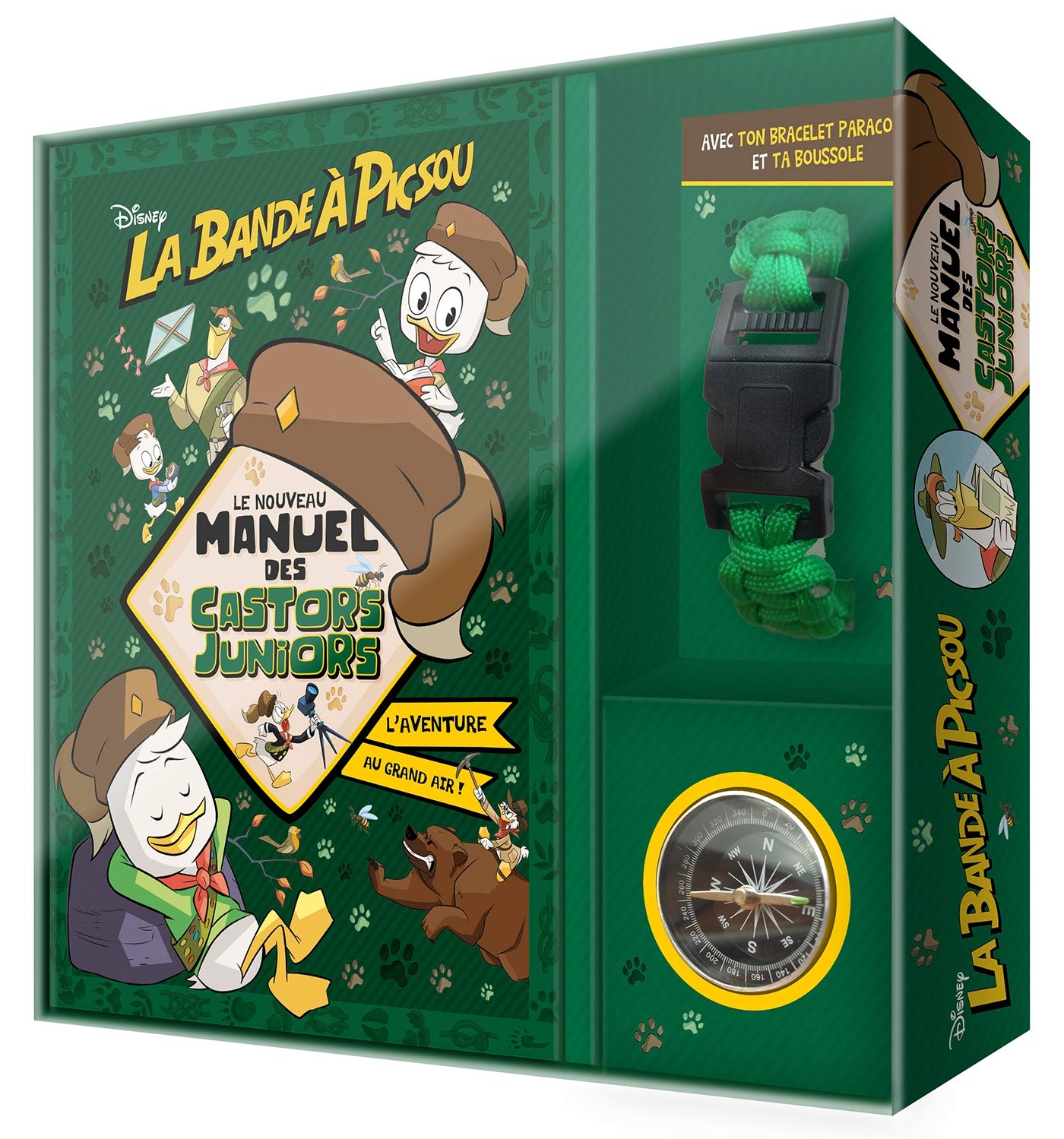 La Bande A Picsou Coffret Le Nouveau Manuel Des Castors Juniors Disney Avec Boussole Et Bracelet Paracorde French Edition 9782017018100 Amazon Com Books La Bande A Picsou Coffret Le Nouveau Manuel Des Castors Juniors Disney Avec Boussole Et Bracelet Paracorde French Edition 9782017018100 Amazon Com Books