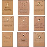 Rrdaily Stylish 9Pcs Gold Plated Necklace Set for Women,Simple Wings Butterfly Pendant Choker Necklace,Striking Friendship Birthday Festival Jewelry Gifts