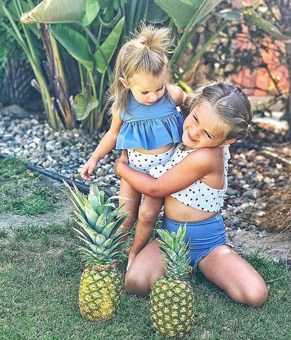 matching sister swimsuits