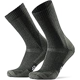 DANISH ENDURANCE Hiking Socks, Merino Wool Socks, Anti Blister, Thermal, for Men & Women, 3-Pack