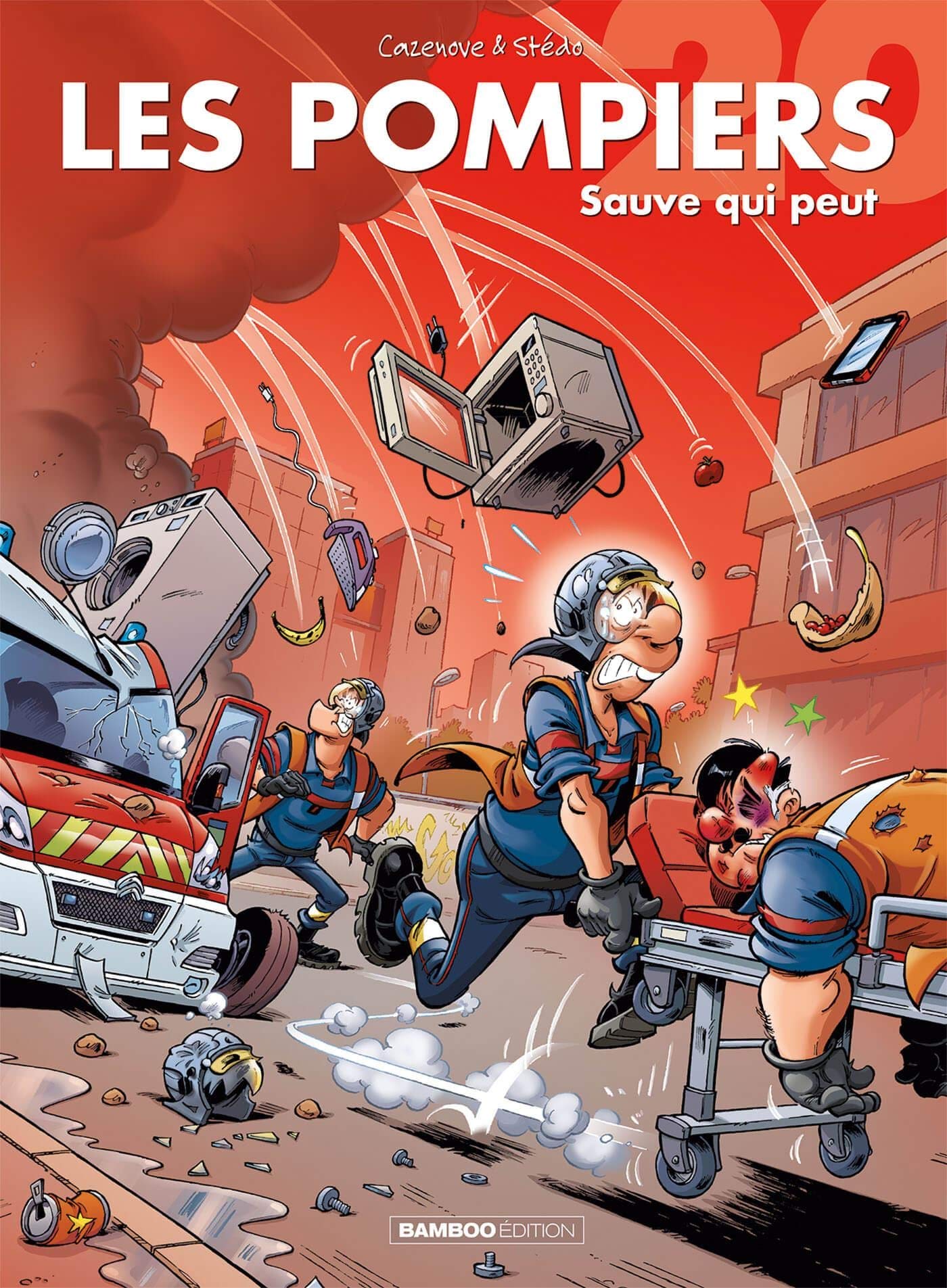 Les Pompiers Tome Sauve Qui Peut Pompiers Les French Edition Stedo Cazenove Christophe Amazon Com Books