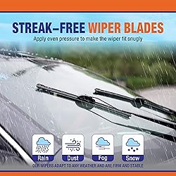 WOWIPER 28 and 20 inch Windshield Wiper Blades