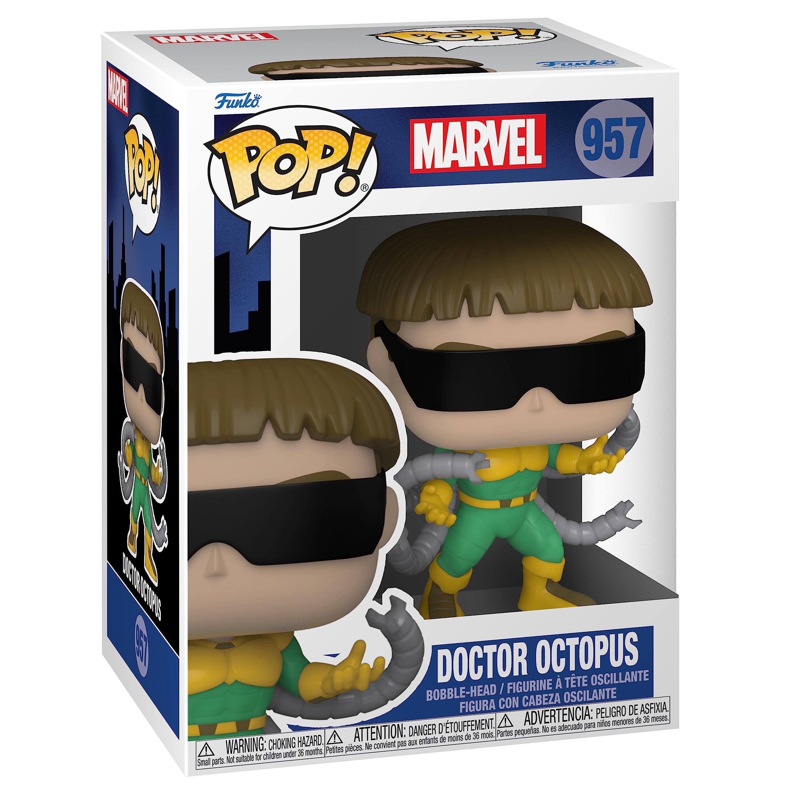 Funko Pop! Marvel: Animated Spiderman - Doctor Octopus - Spider-man - Collectable Vinyl Figure - Gift Idea - Official Merchandise - Toys for Kids & Adults - Cartoons Fans