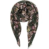 MIMOSITO Scarfs for Women Lightweight Floral Flower Fashion Wrap Shawl Fall Winter