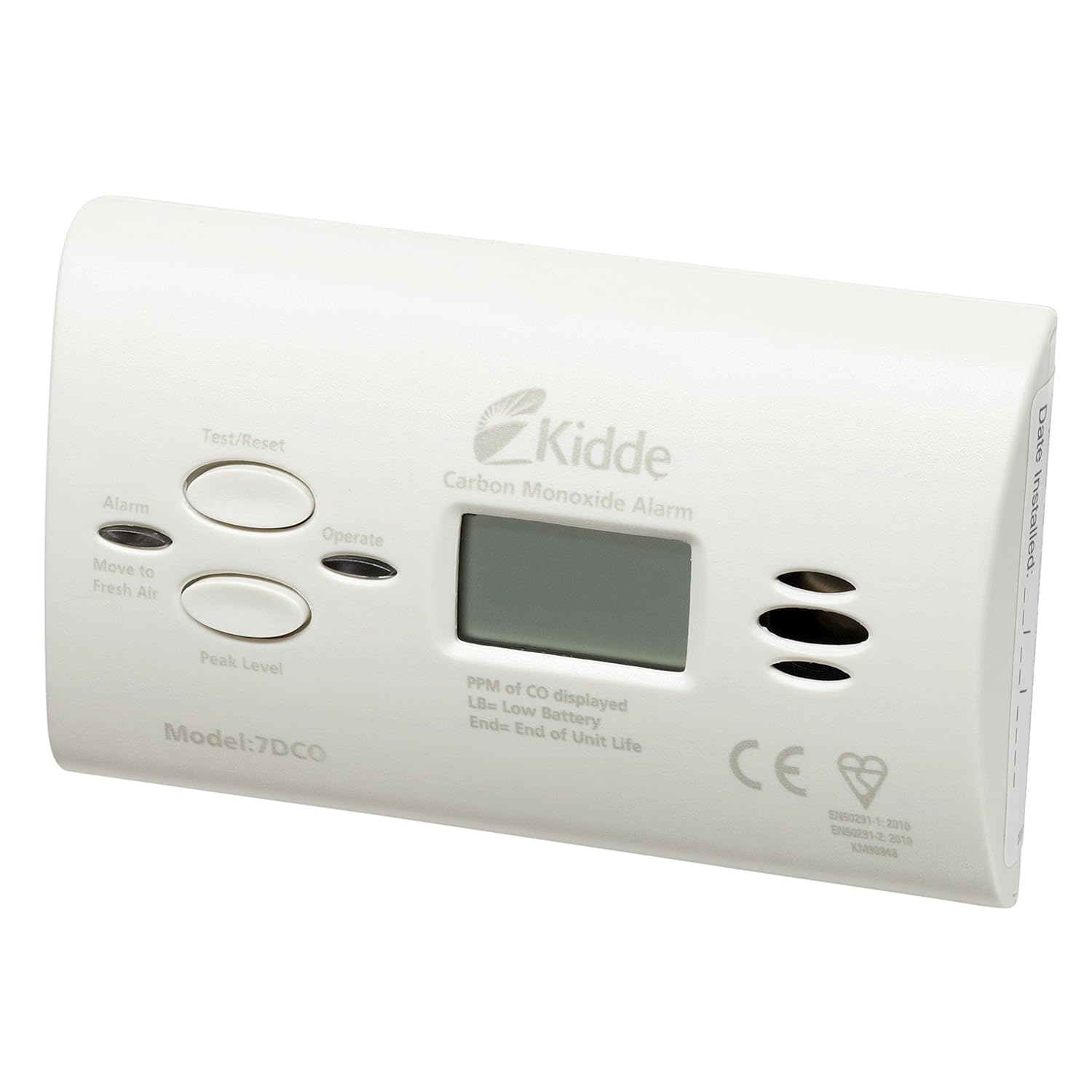 Kidde 7DCOC 7DCO Kidde Carbon Monoxide Alarm, White Amazon.co.uk DIY