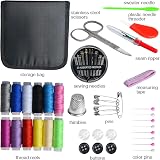 Acptall Sewing Kit 74 Pcs with Carrying Case Portable Travel Beginner DIY view 2