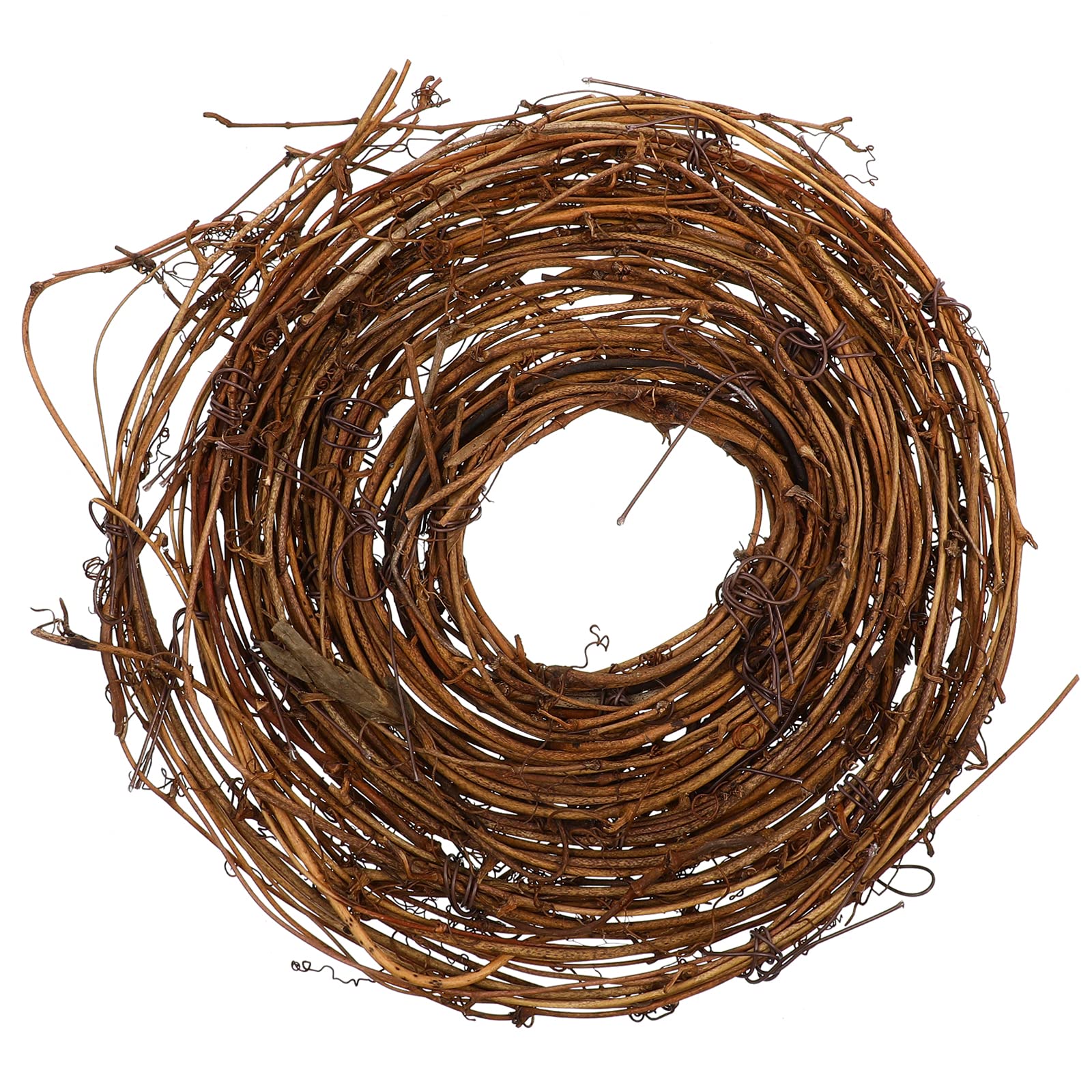 VORCOOL Grapevine Wreaths Vine Branch Wreath Christmas Rattan Wreath Garland Twig Vine Decoration for Christmas Holiday DIY Craft Wedding Door Wall Decor 4.6m