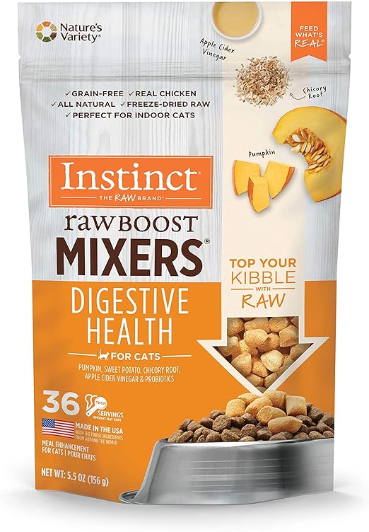 nature's variety instinct raw boost mixers