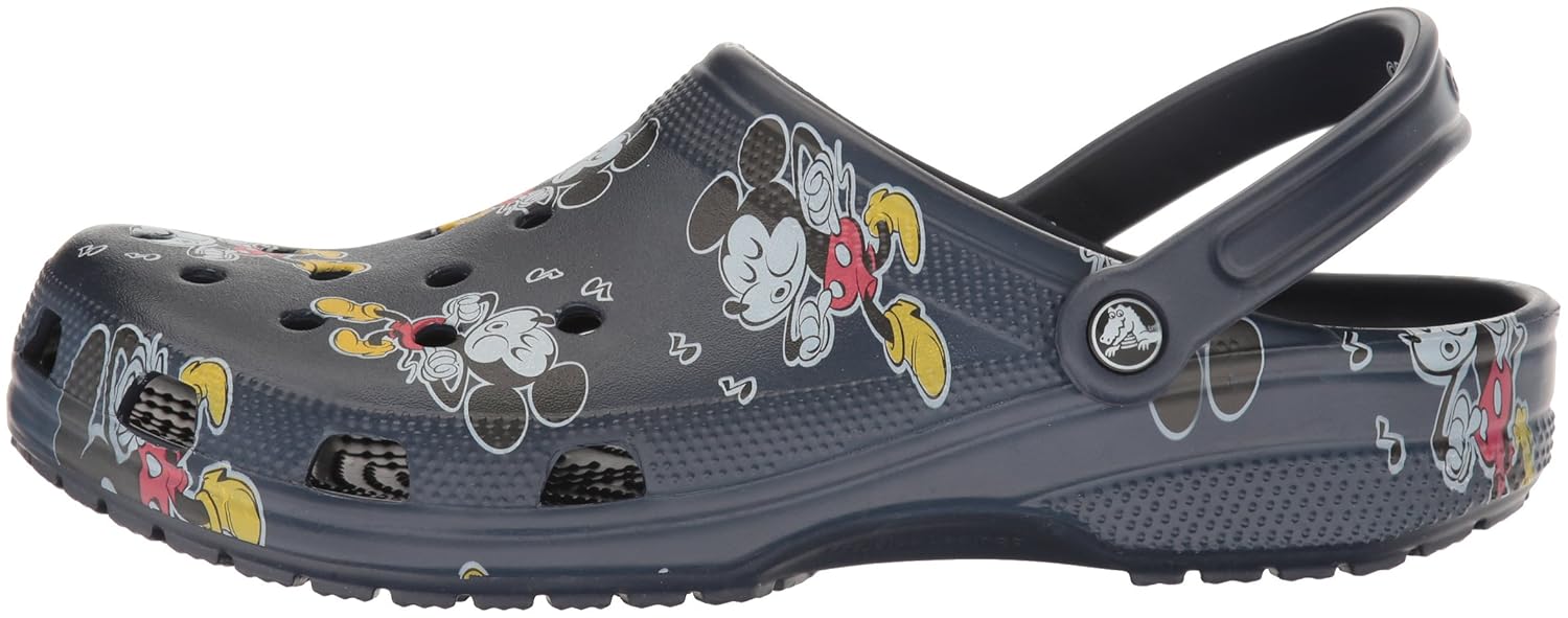 crocs unisex classic mickey clogs and mules