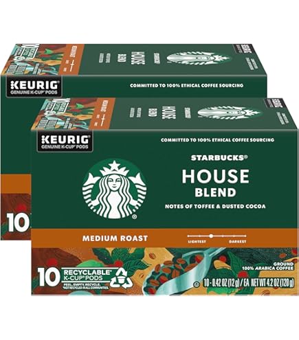 Amazon.com: Starbucks Coffee K-Cup Pods, Italian Roast Coffee, Dark Roast,  100% Ground Arabica Coffee, Keurig Genuine K-Cup Pods, 10 CT K-Cups Per Box  (Pack of 2 Boxes) : Grocery & Gourmet Food