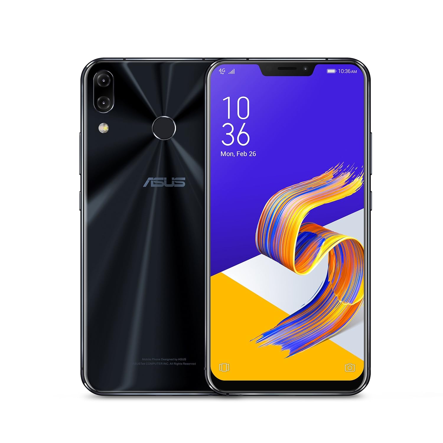 ASUS ZenFone 5Z (ZS620KL-S845-6G64G) - 6.2” FHD+ 2160x1080 display - 6GB  RAM - 64GB storage - LTE Unlocked Dual SIM Cell Phone - US Warranty -  Midnight Blue