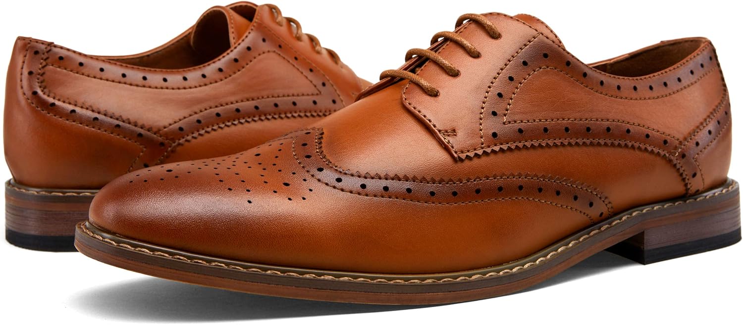  | JOUSEN Men's Dress Shoes Classic Mens Oxfords Formal Business Shoes Modern Derby Oxford | Oxfords