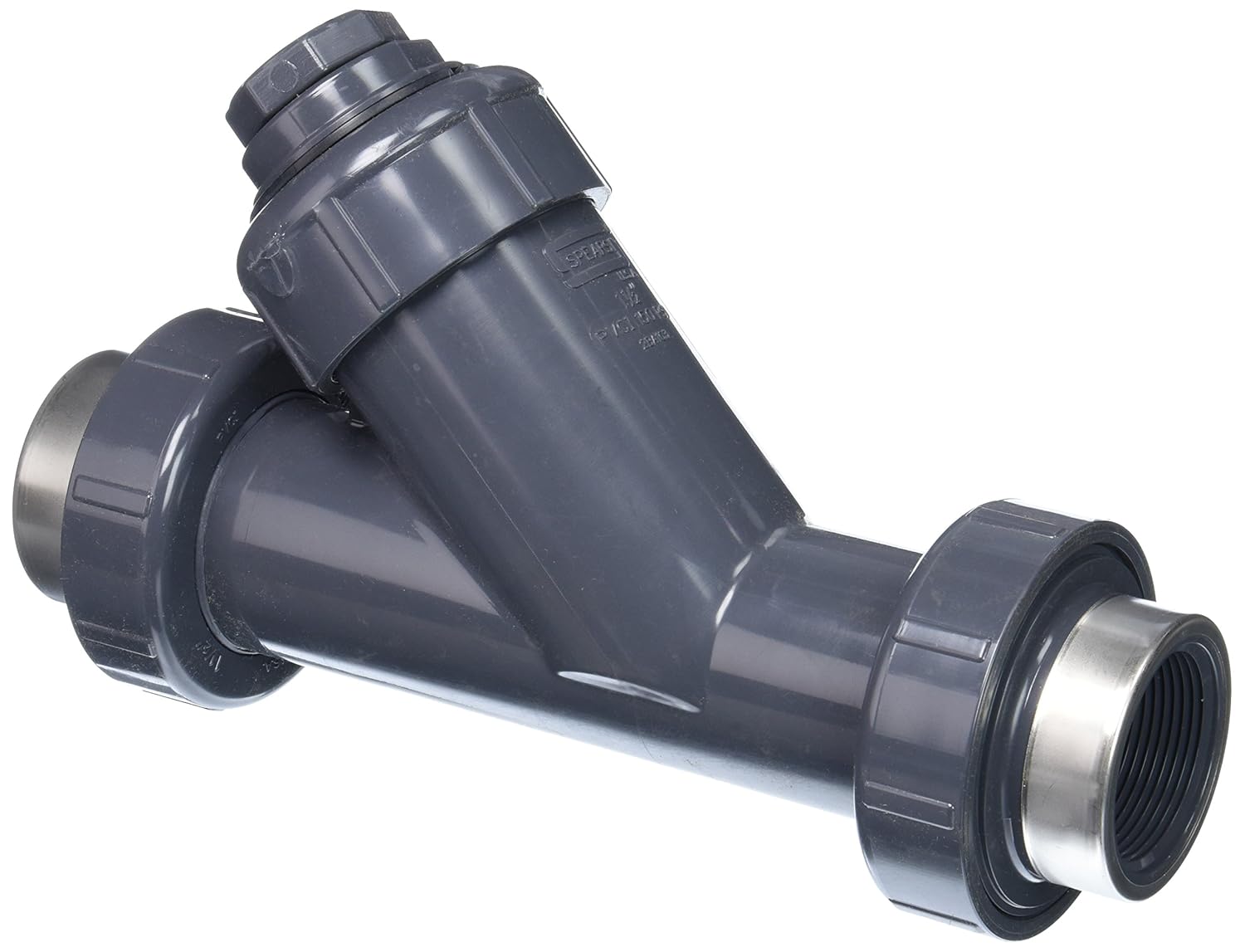 Spears 163B015SR PVC Schedule 80 YCheck Valves Pipe Fittings Rough