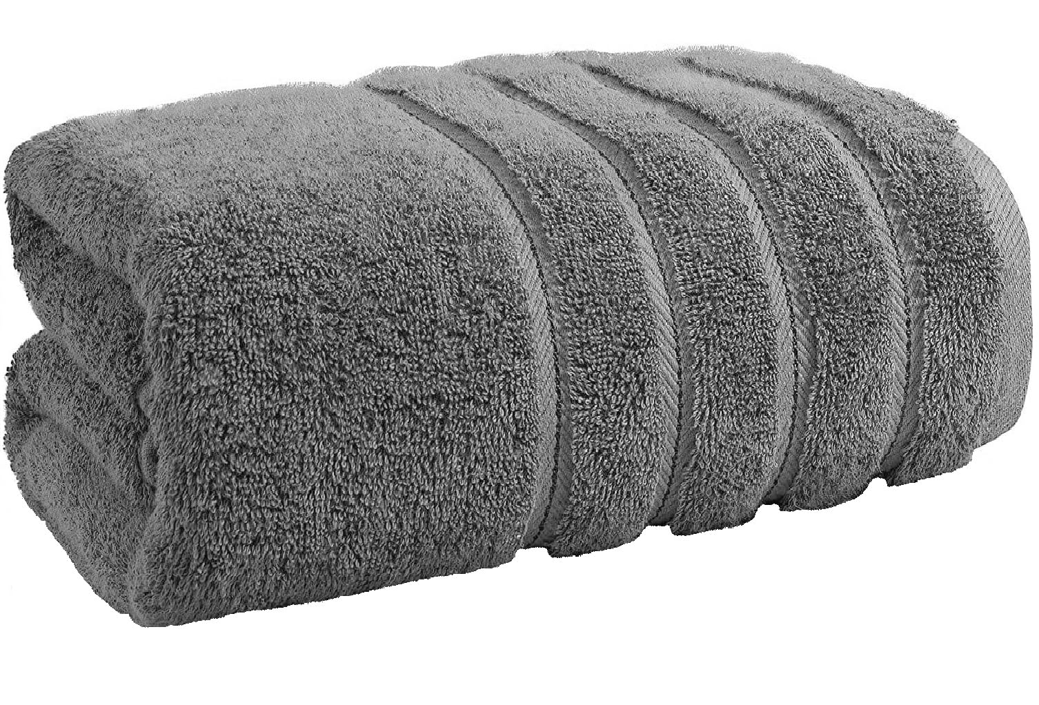 TEXTILESY Extra Large Super Bath Sheets (150 x 200 cm-600GSM) Massive/Huge/Mega Towels 100% Rich Cotton XXXL Towels Highly Absorbent Body Warp Beach Towel (Silver)