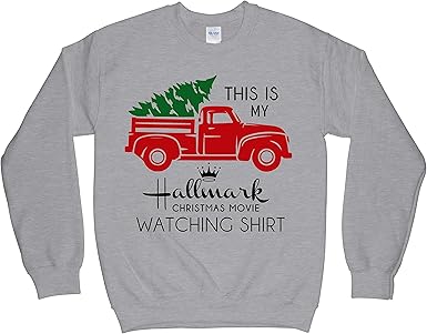 this is my hallmark movie watching sweatshirt