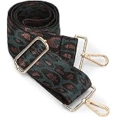 GINJKGO Purse Straps Replacement Crossbody - Adjustable Bag Strap for Purses, Wide Shoulder Strap for Women Guitar Purses