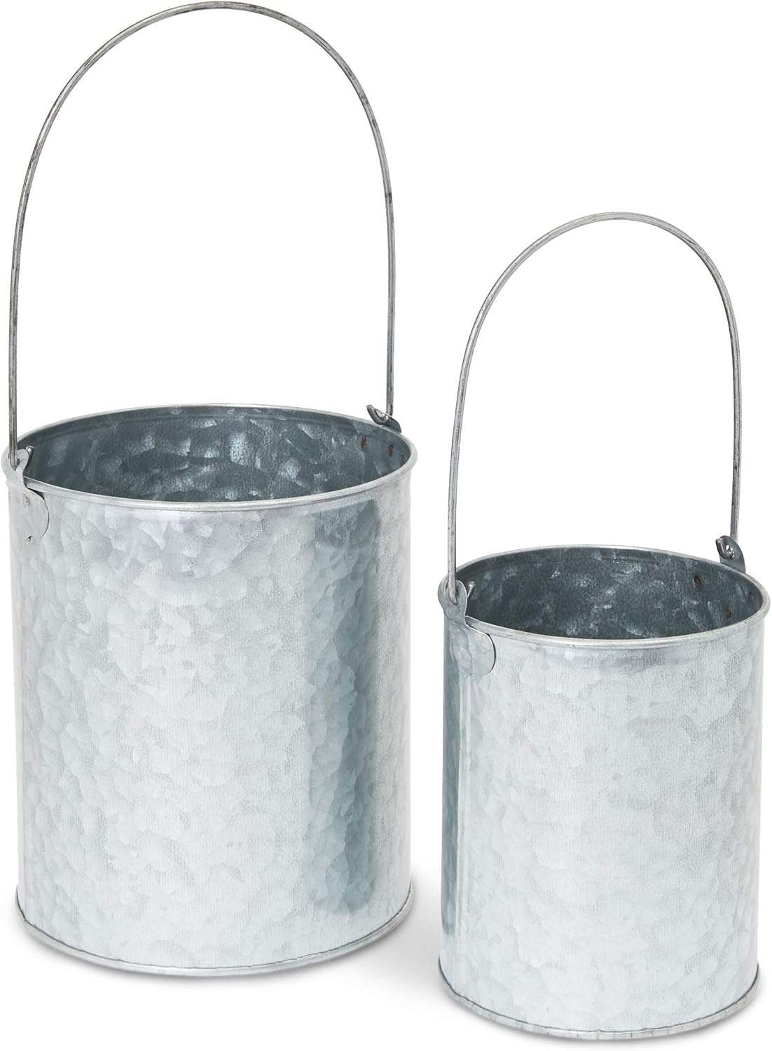 Galvanized Metal Buckets With Handles In 2 Sizes For Home Decoration 2 Pack Ice Buckets High Quality Merchandise And Convenient Honest Service Www Iagherelettricista It Galvanized Metal Buckets With Handles In 2 Sizes For Home Decoration 2 Pack Ice Buckets High Quality Merchandise And Convenient Honest Service Www Iagherelettricista It