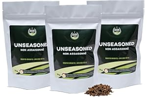 Prairie Cricket Farms Roasted Edible Crickets for Humans | Unflavoured | 3-Pack 75g | Crunchy Roasted Crickets | High Protein