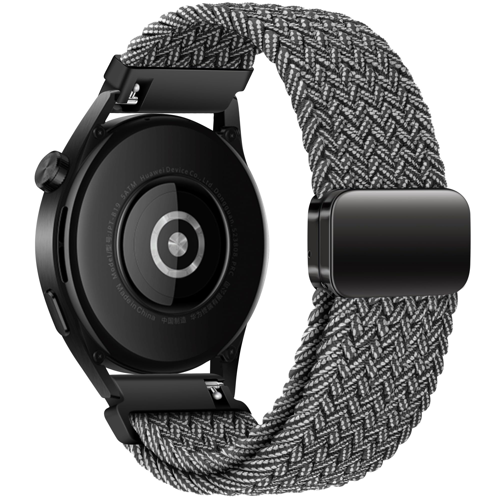 Mazoft Braided Sport Band Compatible with Samsung Galaxy Watch Band 7/FE/6/5/4/3 & Watch 5 Pro & 6/4 Classic &Gear S3/S2, 20mm & 22mm watch band for Samsung Watch 47mm 46mm 45mm 44mm 40mm 43/42/41mm