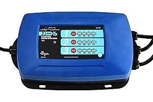 Schumacher SC1389 15A 12V 3-Bank On-Board Marine Sequential Battery Charger
