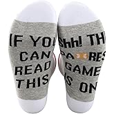 TSOTMO 2 Pairs Baseball Team Theme Socks Baseball Lover Gift Game Day Gift for Men Women
