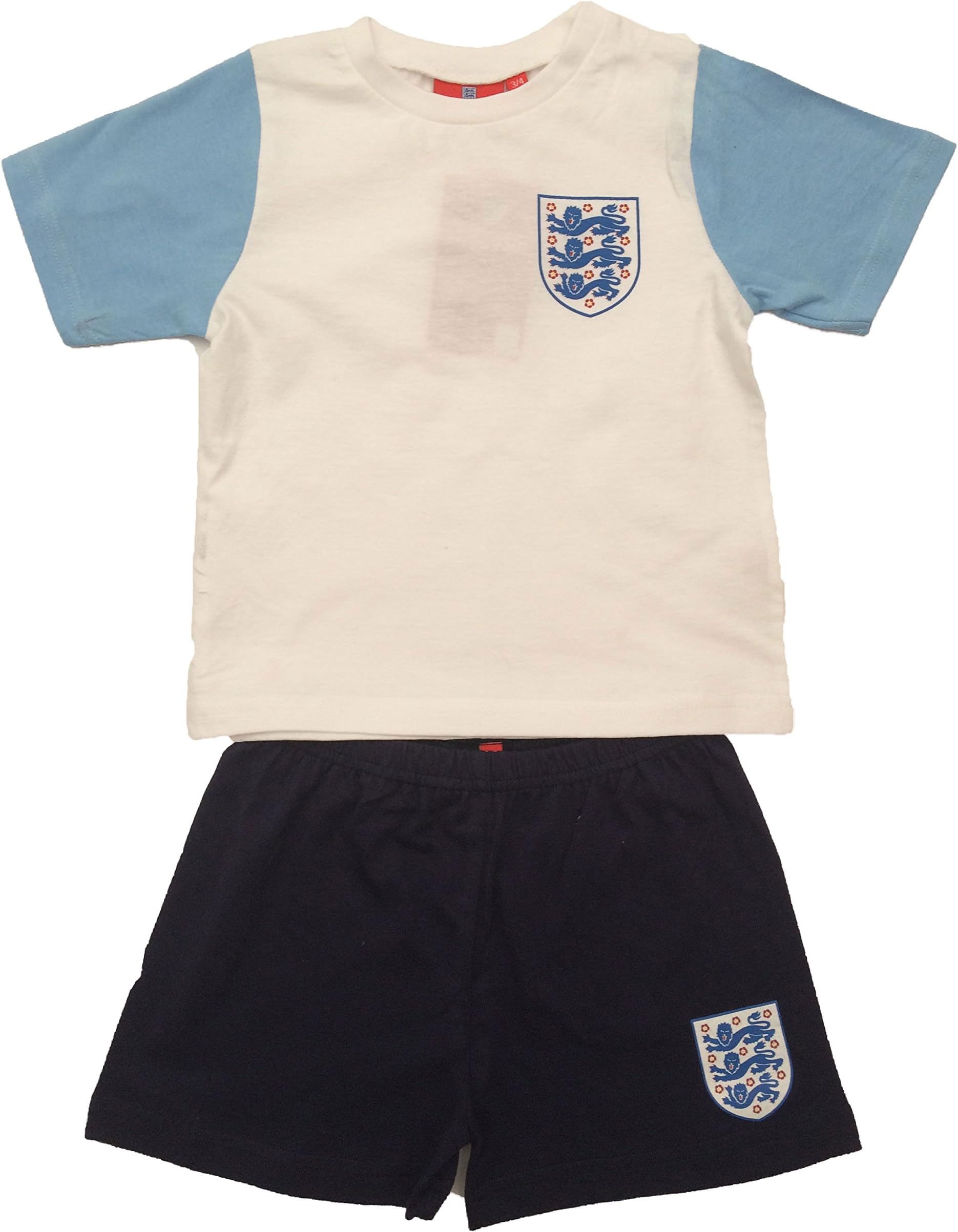 England Football Short Boys Pyjamas Ages 3 to 12 Years