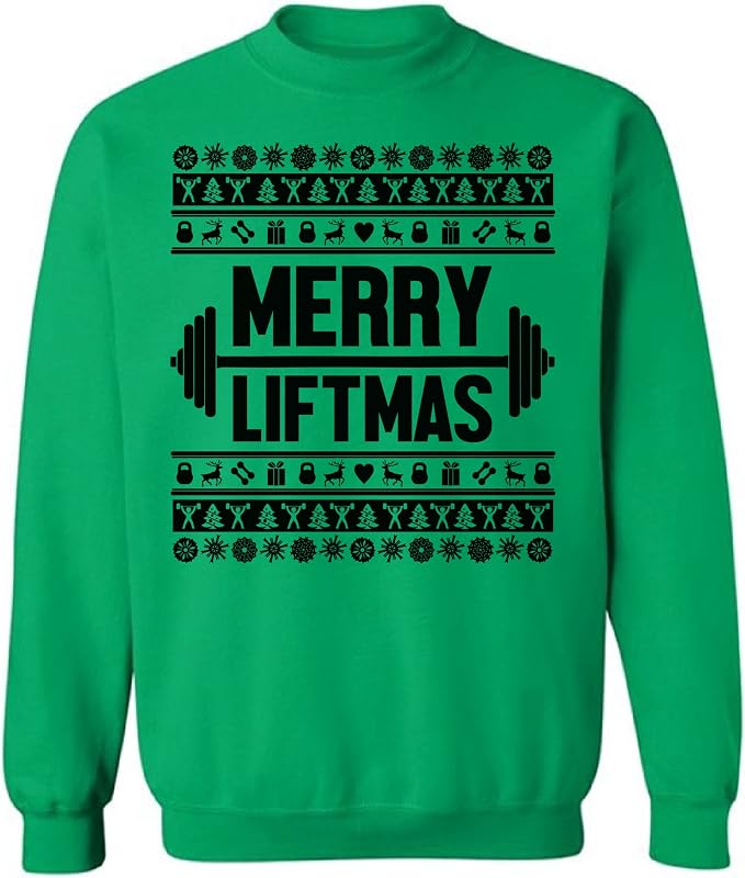 merry liftmas jumper